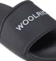 Woolrich Teenslippers met logo-reliëf Zwart - Thumbnail 5