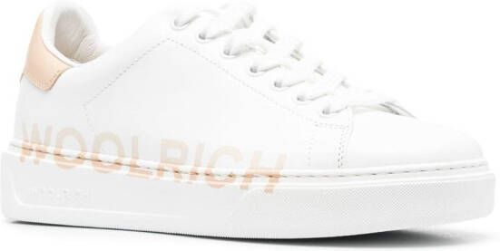 Woolrich Tweekleuriige sneakers Wit