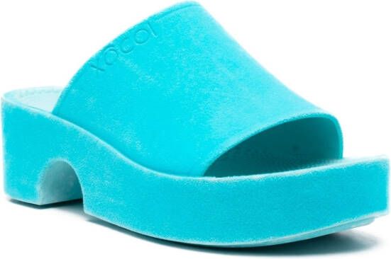 XOCOI Sandalen met enkelbandje Blauw