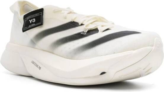 Y-3 Adizero Adios Pro 3.0 mesh sneakers Beige