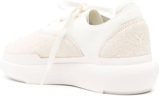 Y-3 Ajatu Court Formal leren sneakers Beige