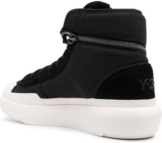 Y-3 Ajatu Court high-top sneakers Zwart