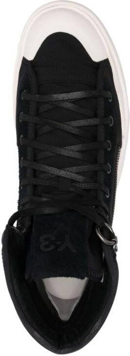 Y-3 Ajatu Court high-top sneakers Zwart