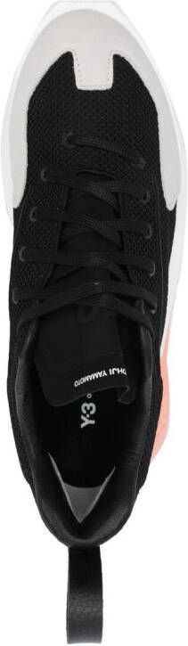 Y-3 Boost sneakers met colourblocking Zwart