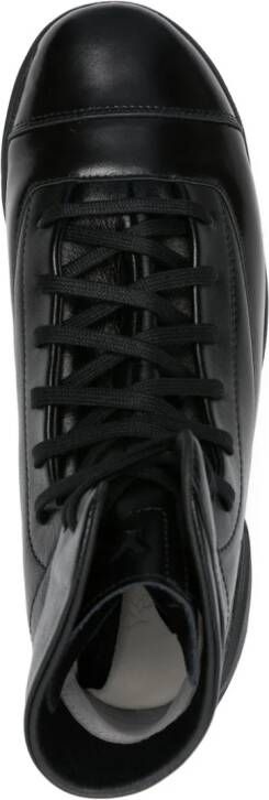 Y-3 GSG9 leren sneakers Zwart