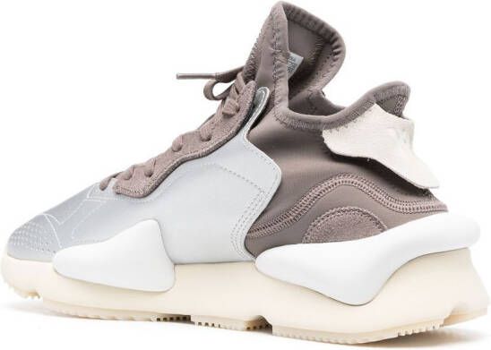 Y-3 Kaiwa high-top sneakers Zilver