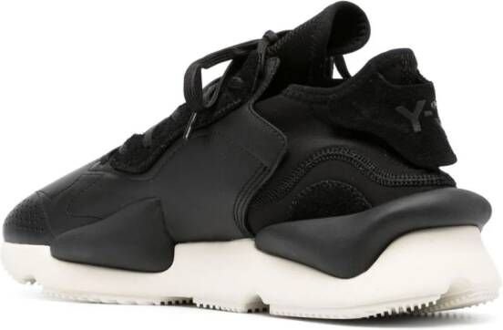 Y-3 Kaiwa "Black Off White" sneakers Zwart