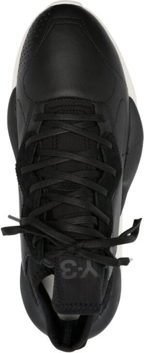 Y-3 Kaiwa "Black Off White" sneakers Zwart