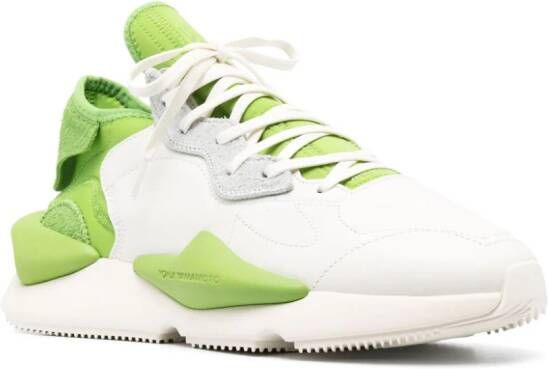 Y-3 Kaiwa sneakers met vlakken Groen