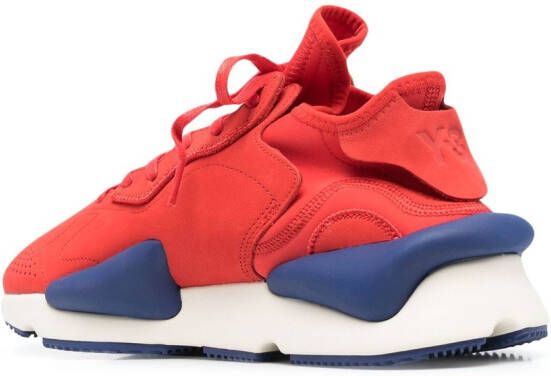 Y-3 Kaiwa low-top sneakers Rood