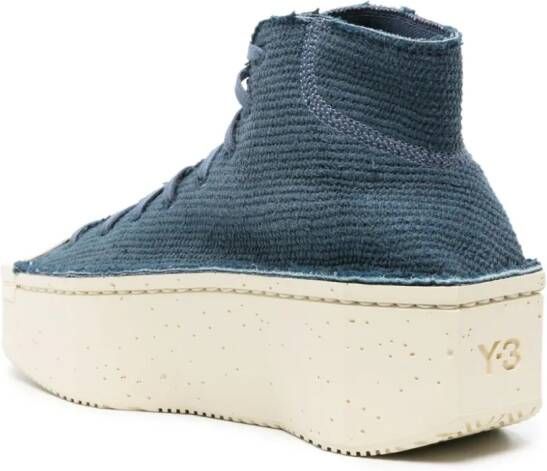 Y-3 Kyasu high-top sneakers Blauw