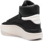 Y-3 Leren sneakers Zwart - Thumbnail 3