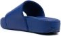 Y-3 Slippers met logopatch Blauw - Thumbnail 3