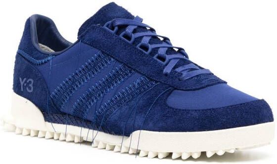 Y-3 Sneakers met logoprint Blauw