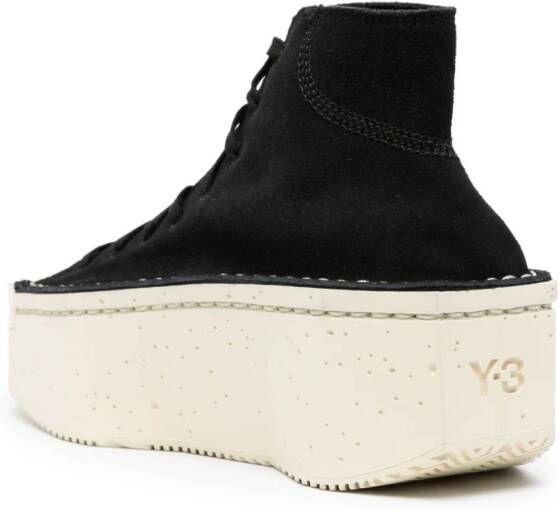 Y-3 Sneakers met plateauzool Zwart