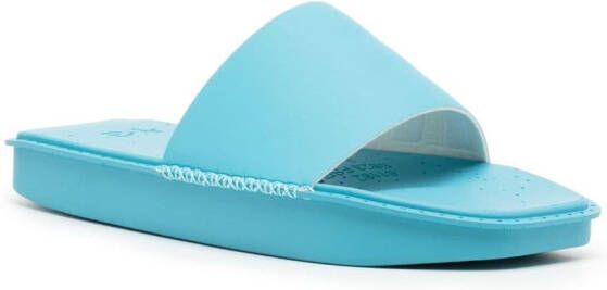 Y-3 Water slippers met geometrische vorm Blauw