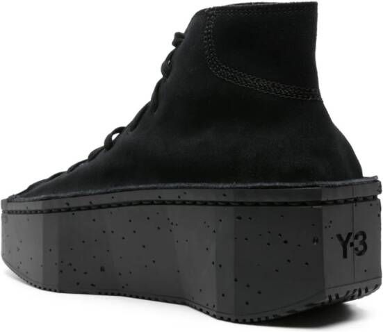 Y-3 x adidas Brick Court high-top sneakers Zwart