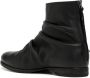 Yohji Yamamoto Laarzen met geplooid detail Zwart - Thumbnail 3