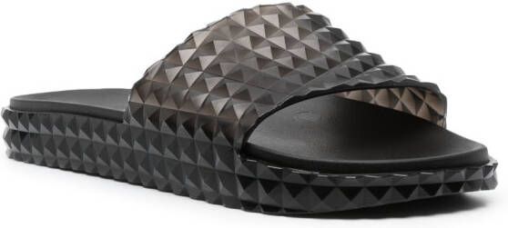 Y Project x Melissa slippers met studs Zwart