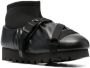 YUME Camp sneakers met gesp Zwart - Thumbnail 2