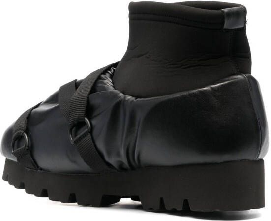 YUME Camp sneakers met gesp Zwart