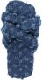 YUME Tire gewatteerde denim slippers Blauw - Thumbnail 4