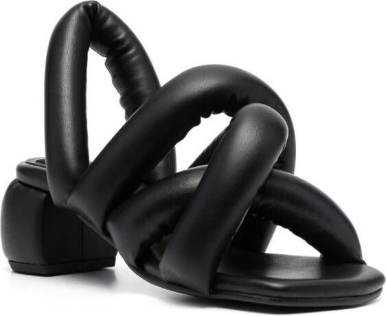 YUME x Henrik Vibskov sandalen met hak Zwart