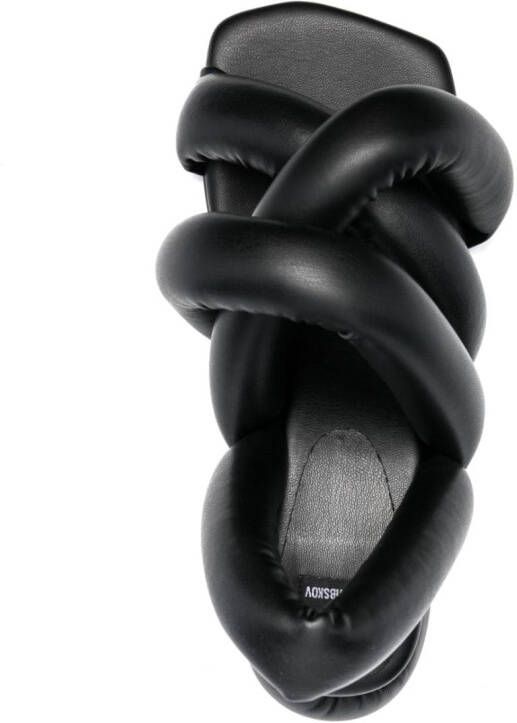 YUME x Henrik Vibskov sandalen met hak Zwart