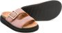 Zadig & Voltaire Kids Suède slippers Roze - Thumbnail 2