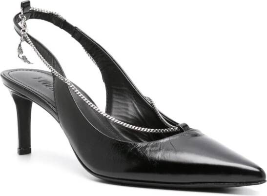 Zadig&Voltaire First Night slingback pumps Zwart