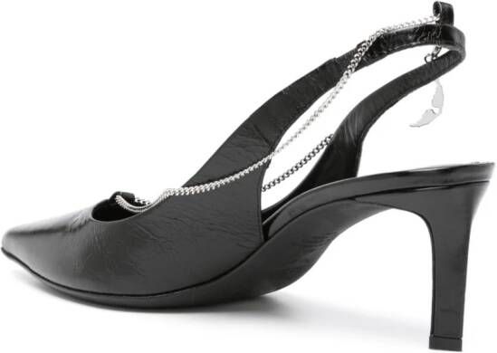 Zadig&Voltaire First Night slingback pumps Zwart