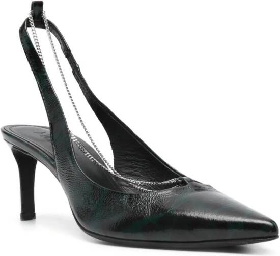 Zadig&Voltaire First Night leren pumps Groen