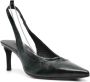 Zadig&Voltaire Abyss slingback van leer met panterprint - Thumbnail 2