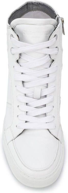 Zadig&Voltaire Flash vetersneakers Wit