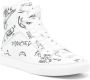 Zadig&Voltaire High Flash leren sneakers Wit - Thumbnail 2