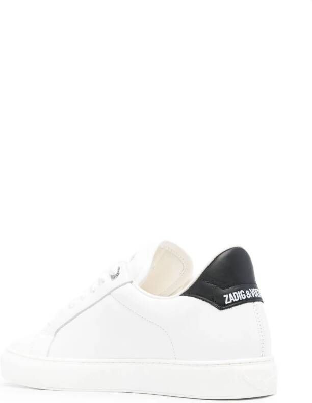 Zadig&Voltaire La Flash low-top sneakers Wit