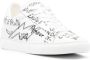 Zadig&Voltaire La Flash sneakers met graffiti-print Wit - Thumbnail 2