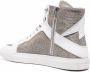 Zadig&Voltaire Sneakers met glitter Wit - Thumbnail 4