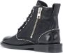 Zadig & Voltaire Boots & laarzen Laureen Roma & Studs Pipping in zwart - Thumbnail 8