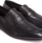 Zegna L'Asola leren loafers Zwart - Thumbnail 4