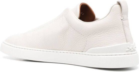 Zegna Triple Stitch sneakers Beige