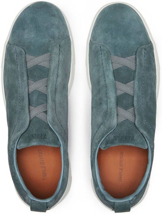 Zegna Low-top sneakers Blauw
