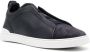 Zegna Suède sneakers Blauw - Thumbnail 2