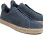 Zegna Triple Stitch espadrilles Blauw - Thumbnail 5