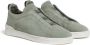 Zegna Triple Stitch low-top sneakers Groen - Thumbnail 2
