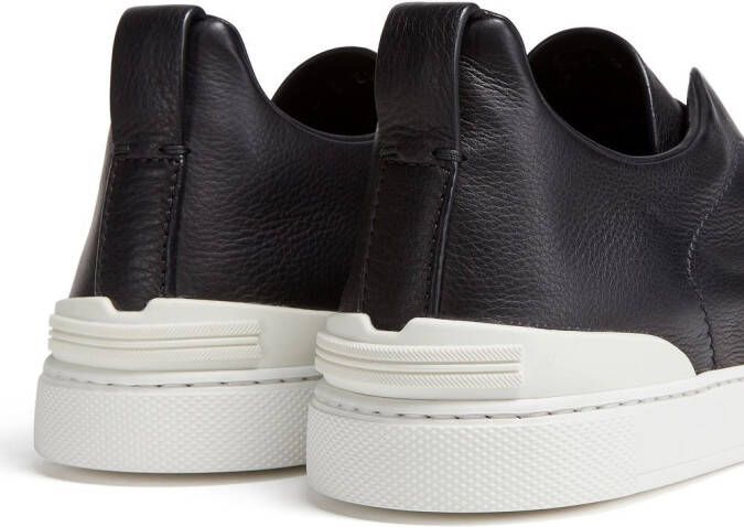 Zegna Triple Stitch Secondskin sneakers Zwart