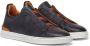 Zegna Triple Stitch low-top sneakers Zwart - Thumbnail 2