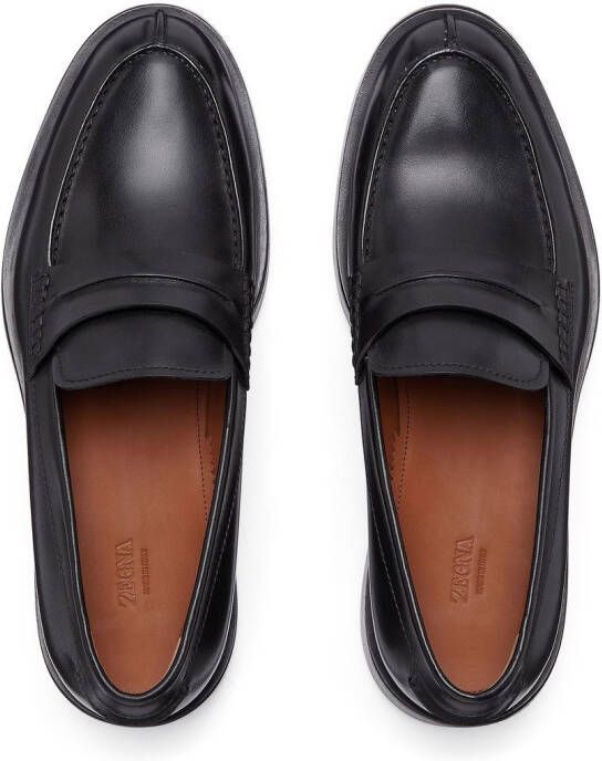 Zegna Udine loafers Zwart