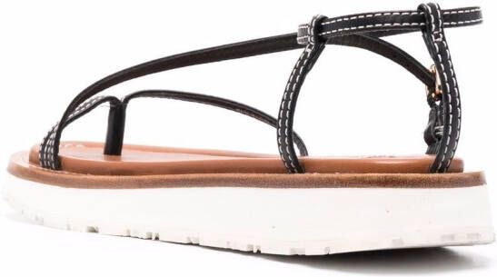 ZIMMERMANN Sandalen met bandjes Zwart