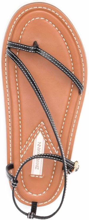 ZIMMERMANN Sandalen met bandjes Zwart